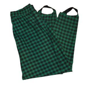 Vintage 80s 90s Plaid High-Rise Checkered Stirrup Pants